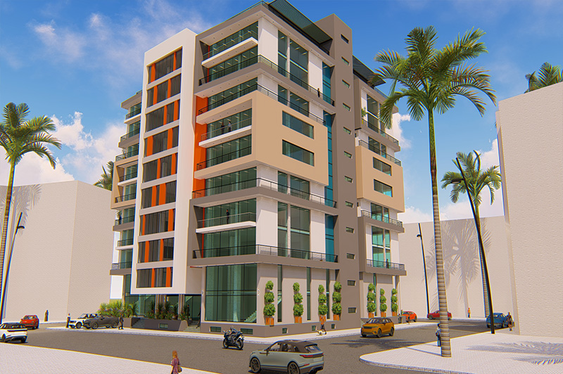 Structure immeuble R+5